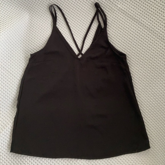 H&M strappy black tank - Picture 1 of 7